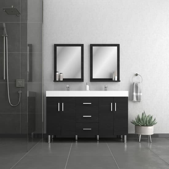 Alya Bath Ripley 30 Inch Modern Bathroom Vanity With Drawers White