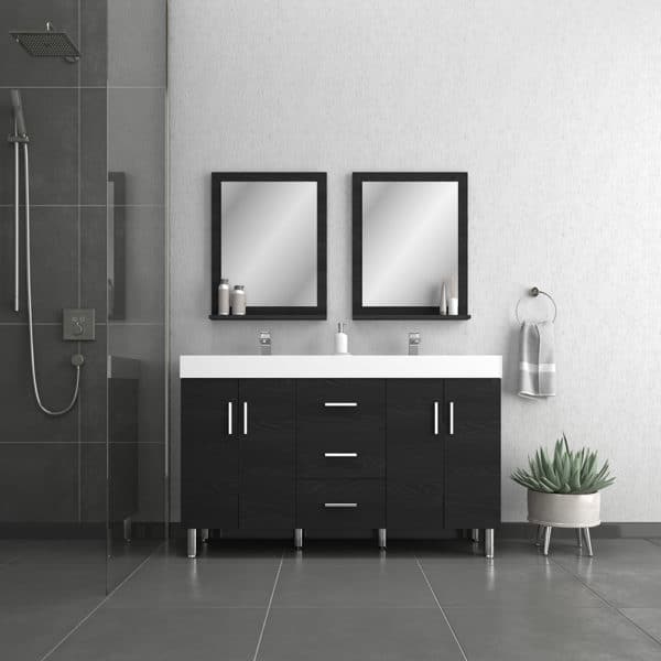 Alya Bath Ripley 30 inch Modern Bathroom Vanity with Drawers White